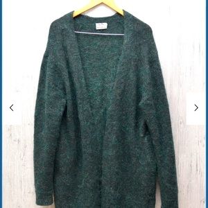 Acne Studios Raya Wool and Mohair-Blend Cardigan